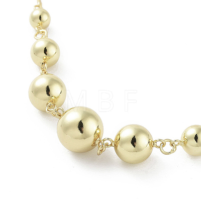 Rack Plating Brass Necklaces NJEW-P294-01G-1