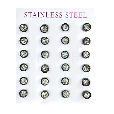 304 Stainless Steel Ear Studs STAS-I113-01B-1