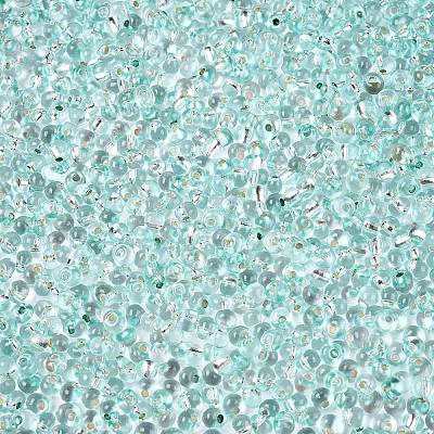 6/0 Baking Paint Transparent Glass Seed Beads SEED-N006-06J-1