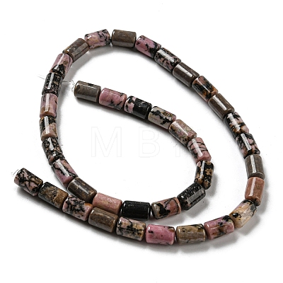 Natural Rhodonite Beads Strands G-M420-E07-03-1