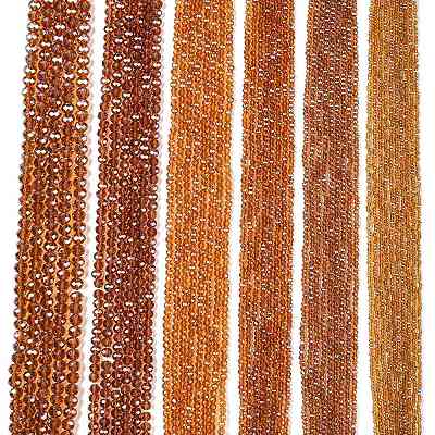 Electroplate Glass Beads Strands EGLA-A044-T8mm-A04-1