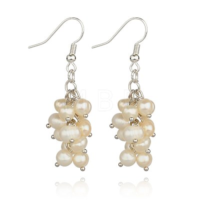 Grade A Pearl Beads Earrings X-EJEW-JE00949-01-1