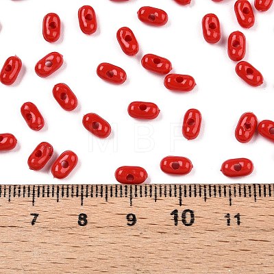 Opaque Acrylic Beads MACR-T048-02N-1