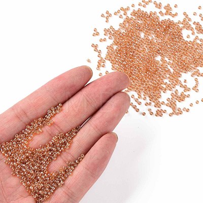 12/0 Grade A Round Glass Seed Beads SEED-Q011-F501-1