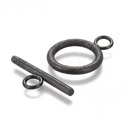 304 Stainless Steel Toggle Clasps STAS-P248-03EB-1