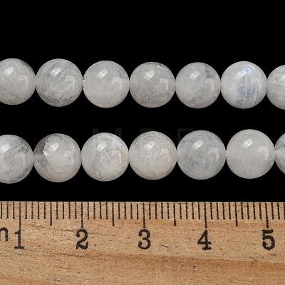 Natural Rainbow Moonstone Beads Strands X-G-C068-8mm-1A-1