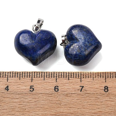 Dyed Natural Lapis Lazuli Pendants G-B188-04P-01-1