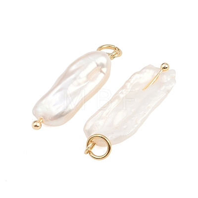 Baroque Natural Keshi Pearl Pendants PALLOY-JF04389-02-1