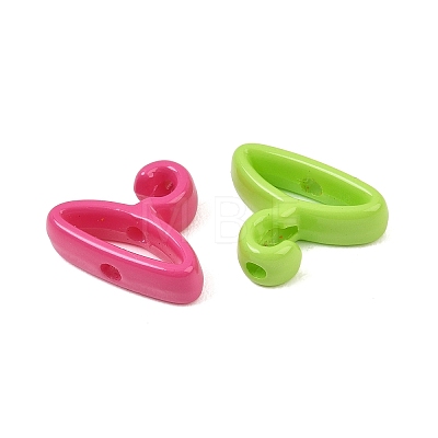 Opaque Acrylic Beads AC-CBAAB2E-02-1