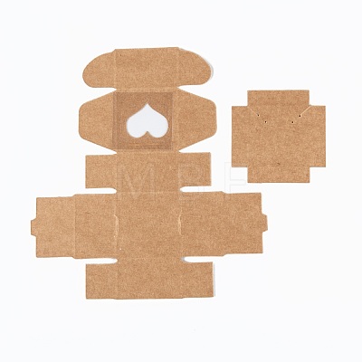 Rectangle Foldable Creative Kraft Paper Gift Box CON-B002-05C-02-1