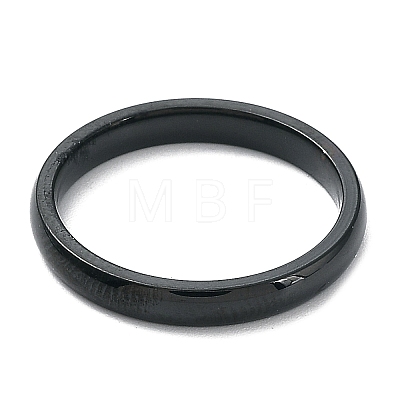 Ion Plating(IP) 304 Stainless Steel Flat Plain Band Rings STAS-I160-D-16mm-B-1