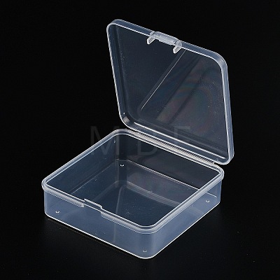 Plastic Bead Containers with Hinged Lid CON-Z007-03B-1