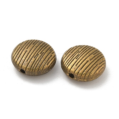 Tibetan Style Alloy Beads TIBE-P003-48AB-1