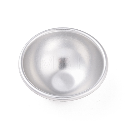 Aluminum Half Sphere Molds AJEW-E048-01P-03-1