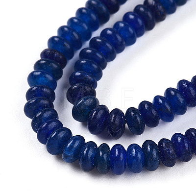 Dyed Natural White Jade Beads Strands G-T139-57A-03-1