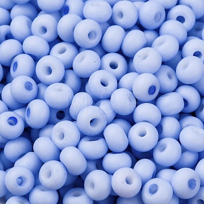 Baking Paint Glass Seed Beads SEED-C003-02B-1