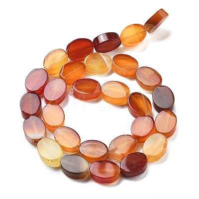 Natural Red Agate Beads Strands G-P559-B01-01-1