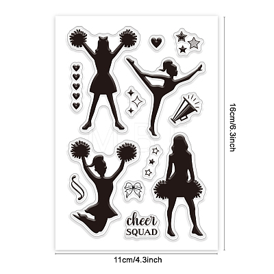 Custom PVC Plastic Clear Stamps DIY-WH0448-0094-1