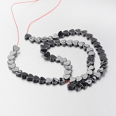 Non-magnetic Synthetic Hematite Bead Strands G-F300-23B-09-1