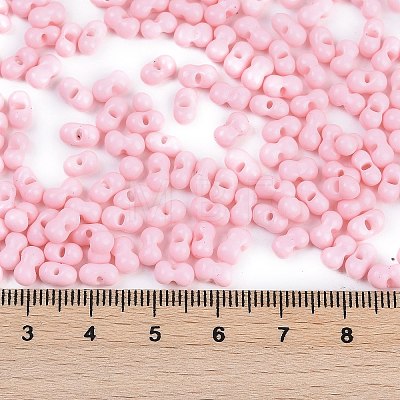 Baking Paint Glass Seed Beads SEED-K010-A17-1