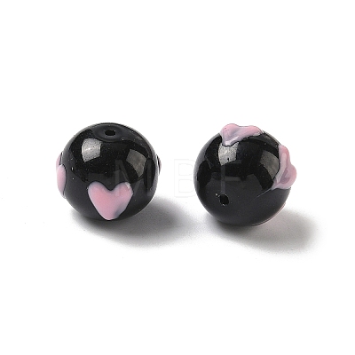 Handmade Glass Enamel Beads GLAA-K070-45A-1