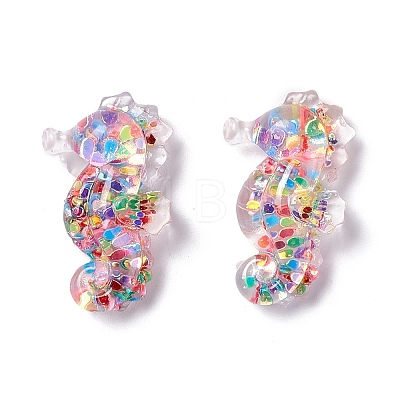 Transparent Resin Cabochons X-RESI-I039-09-1