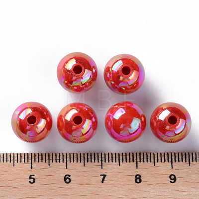 Opaque Acrylic Beads X-MACR-S370-D12mm-A14-1