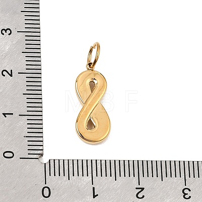 304 Stainless Steel Rhinestone Pendants RB-CBAC900-10G-1
