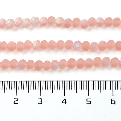 Transparent Glass Beads Strands EGLA-A044-T6mm-MB21-1