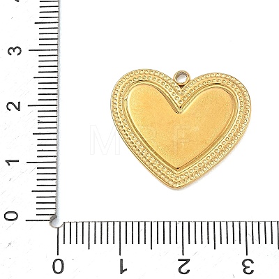 304 Stainless Steel Enamel Pendants STAS-F354-02A-G-1