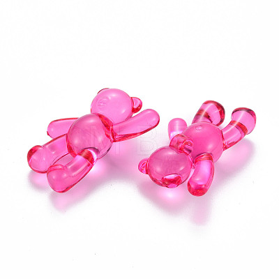 Transparent Acrylic Beads MACR-S373-01B-906-1