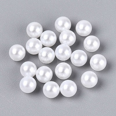 ABS Imitation Pearl Acrylic Beads OACR-S011-5mm-02-1