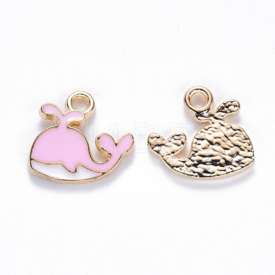 Alloy Enamel Charms ENAM-S121-073B-1