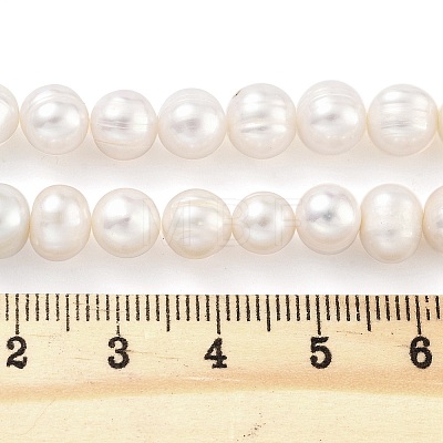 Natural Cultured Freshwater Pearl Beads Strands PEAR-C003-09A-1