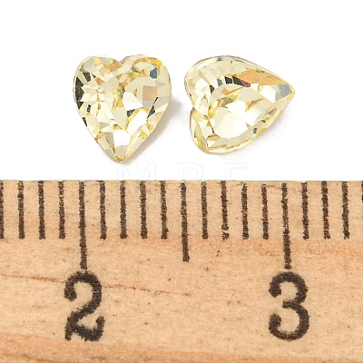 Glass Rhinestone Cabochons RGLA-L029-16B-213-1