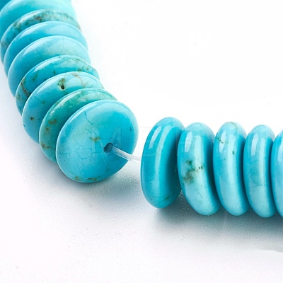 Natural Howlite Heishi Beads Strands X-TURQ-G102-03A-1