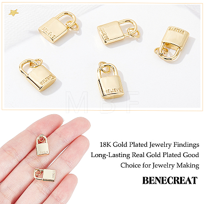 BENECREAT Brass Charms KK-BC0004-64-1
