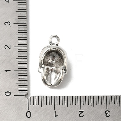 Tibetan Style Alloy Pendants TIBE-P002-03AS-1