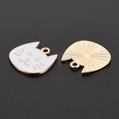 Alloy Enamel Pendants X-ENAM-S121-182D-1