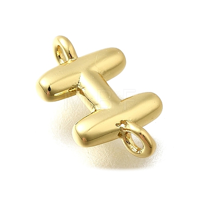 Brass Connector Charms KK-P295-01G-H-1