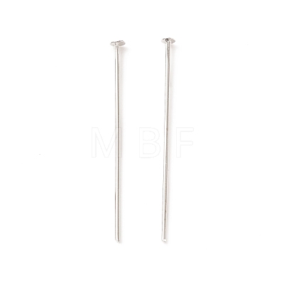 Brass Flat Head Pins KK-WH0058-03B-P-1