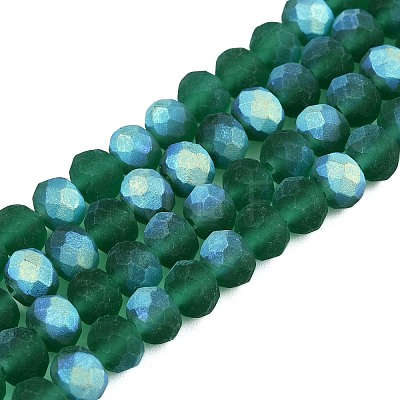 Transparent Glass Beads Strands LS-EGLA-A044-T6mm-MB18-1