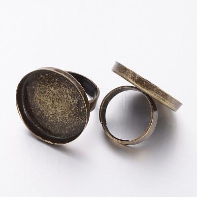 Brass Ring Shanks KK-J057-AB-1