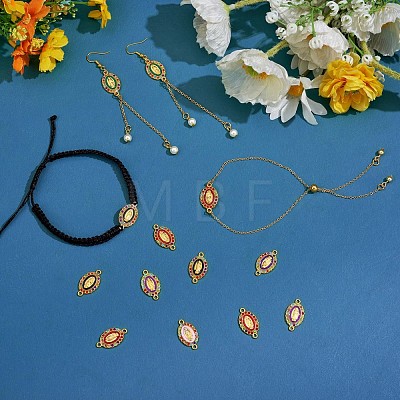 60 Pieces Virgin Mary Charm Connector Our Lady Virgin Mary Link Enamel Metal Charm Pendant JX329A-1