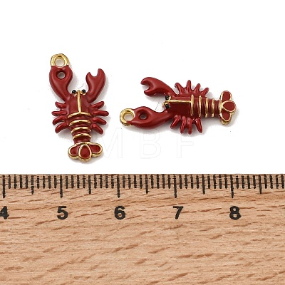 Brass Alloy Pendants KK-R226-15G-04-1