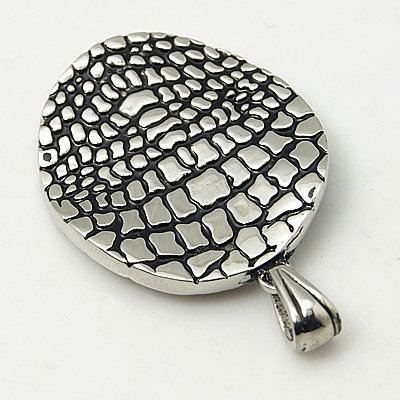 304 Stainless Steel Pendants STAS-C015-42-1