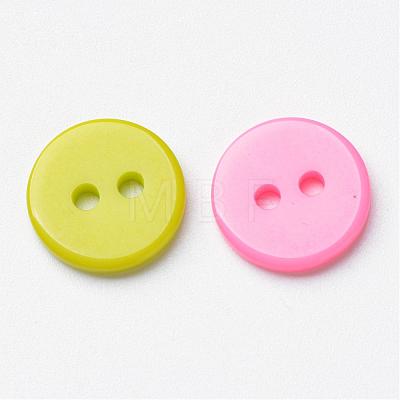 Candy Colorful Two-hole Buttons NNA0VCT-1