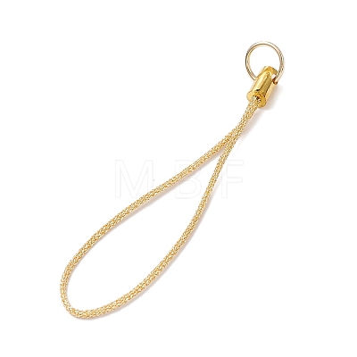 Polyester Metallic Thread for Making Mobile Straps AJEW-JB01374-1