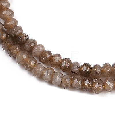 Natural White Jade Beads Strands X-G-Z069-01C-1