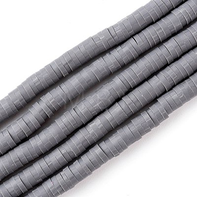 Handmade Polymer Clay Beads Strands LS-CLAY-R089-4mm-Q062-1